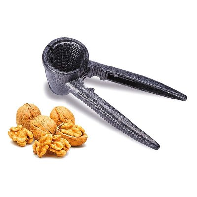 Heavy Duty Nut Cracker Aluminum Alloy Nutcracker Pecan Walnut Plier Opener Tool with Non slip Handle Kitchen Accessories